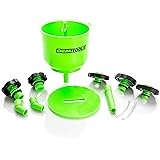 OEMTOOLS 87043 Professional No-Spill Coolant Funnel Kit, Spill Free Funnel for Performing Coolant Flush and Refills, Funnel A