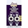 Aleene's Tacky Dot Runner Refills, Clear Crafter's Tape, Easy Application, Premium Choice for Paper Crafts, 2 Pack