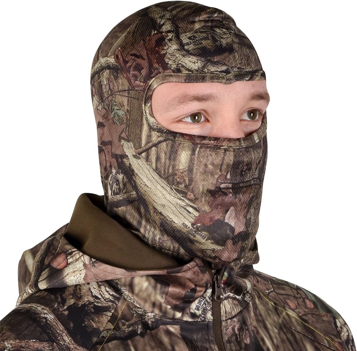 Download Amazon Com Mossy Oak Hunting Accessories Full Spandex Face Mask Buc Mo Sch Bc Sports Outdoors PSD Mockup Templates
