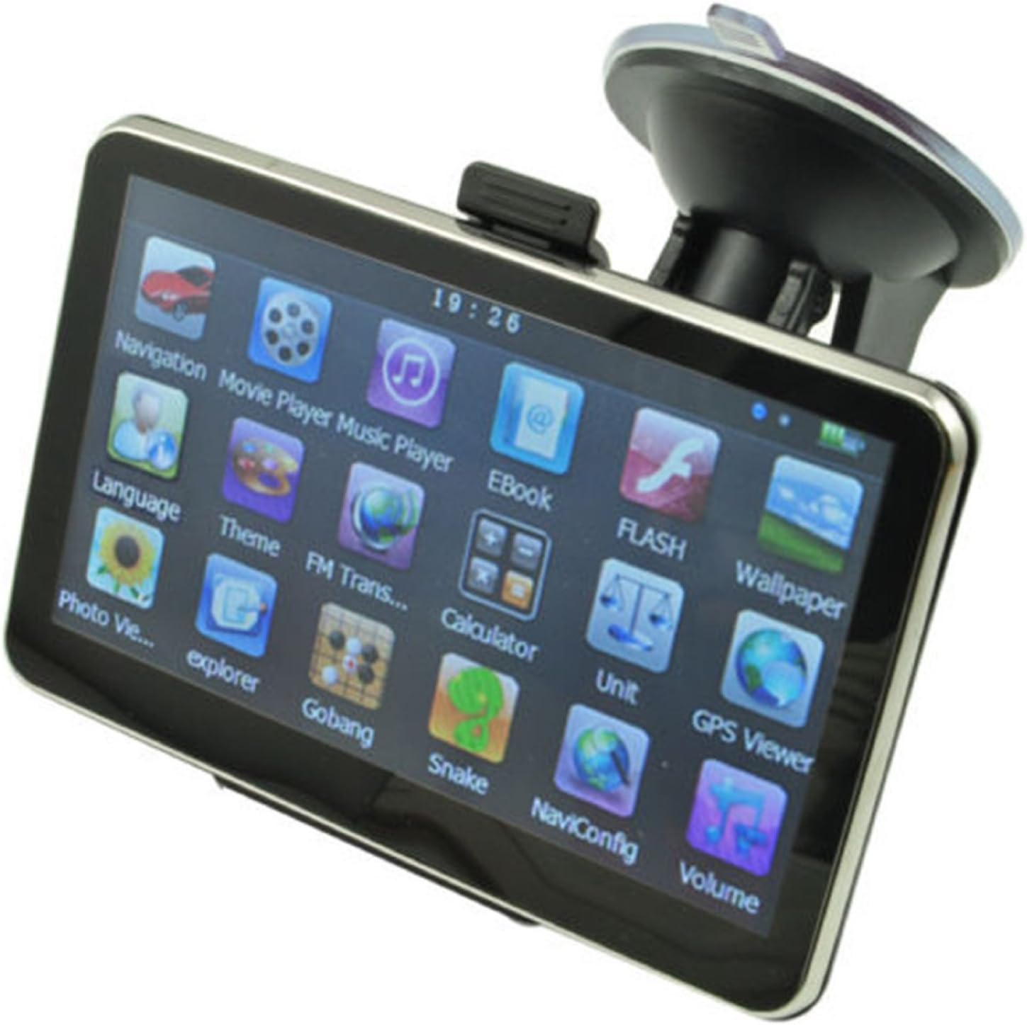 Globle US 5" Car GPS Navigation Sat Nav Built-in 4GB 64MB RAM WinCE 6.0 FM Mp3 MP4 --US gap