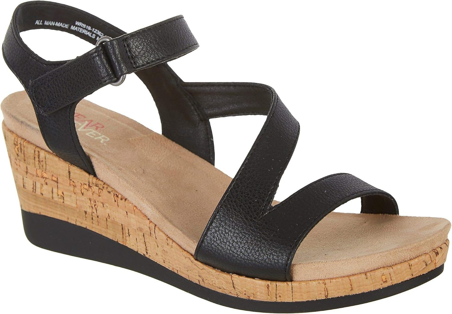 Wearever Womens Gable Wedge Sandals Platforms & Wedges
