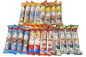 Umaibo, Japanese Popular Snack Food, 20 Packs(5 Taste×4 Packs) No.a131