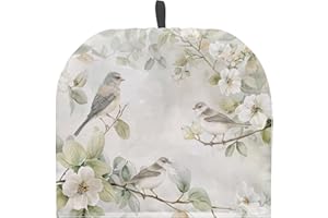 ZUXONGSY Hummingbird Tea Cozy for Teapot Insulated Floral Tea Pot Cozy Home Decor Tea Cosy for Teapot Kitchen Accessory Tea Pot Cover