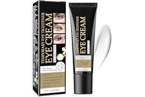 FUPUTO Temporary Instant Eye Tightener Cream – Quickly Reduces Dark Circles, Eye Bags, Puffiness, and Fine Lines for Anti-Aging and Firming. Provides Rapid Hydration and Locks in Moisture, 0.5 fl. oz-YS1