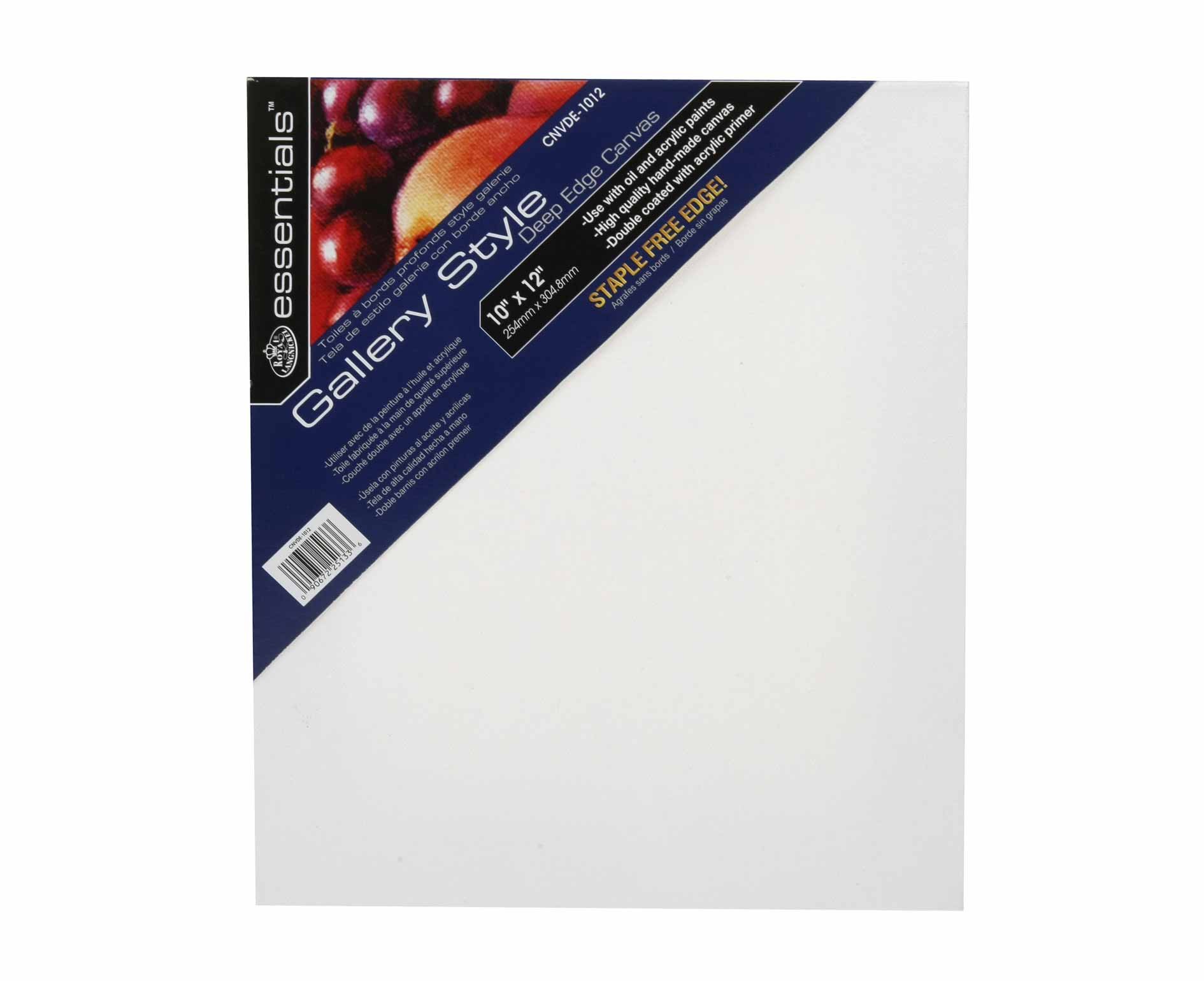 Royal & Langnickel Single Standard pre stretched canvas 10" x 12"