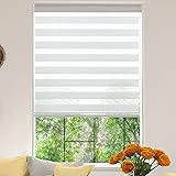 KALYSIE Zebra Roller Window Blinds,Custom Cut to