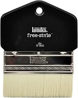 Liquitex Professional Freestyle Large Scale Paddle Brush 4 inch Silver view 2