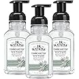 J.R. Watkins Foaming Hand Soap Pump with Dispenser, Moisturizing All Natural Hand Soap Foam, Alcohol-Free, Cruelty-Free, USA 