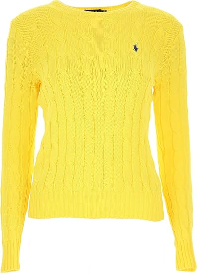 Pull ralph lauren jaune Clearance