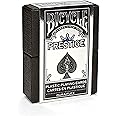 Bicycle Prestige Dura-Flex Playing Cards (Colors May Vary) (4-Pack)