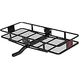 CURT Manufacturing 18152 Basket Trailer Hitch Cargo Carrier, 500 LBS, Capacity, 60-Inch x 24-Inch x 6-Inch, Fits 2-Inch Recei
