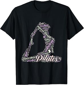 Pilates Wordcloud B T-Shirt