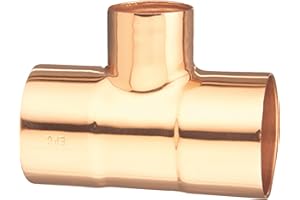 ELKHART Mueller Streamline 1 in. Sweat x 1 in. Dia. Sweat Copper Tee