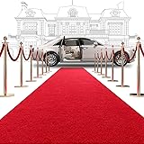 EZLucky Luxury Red Carpet Runner for Party, 2.6 x