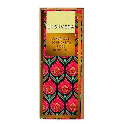 Lushveda Luxurious Soundarya Rose Body Oil