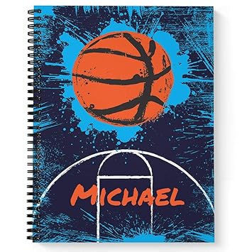 Slam Dunk baloncesto personalizado deportes cuaderno de espiral ...