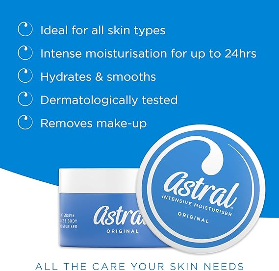 astral intensive moisturiser original 500ml