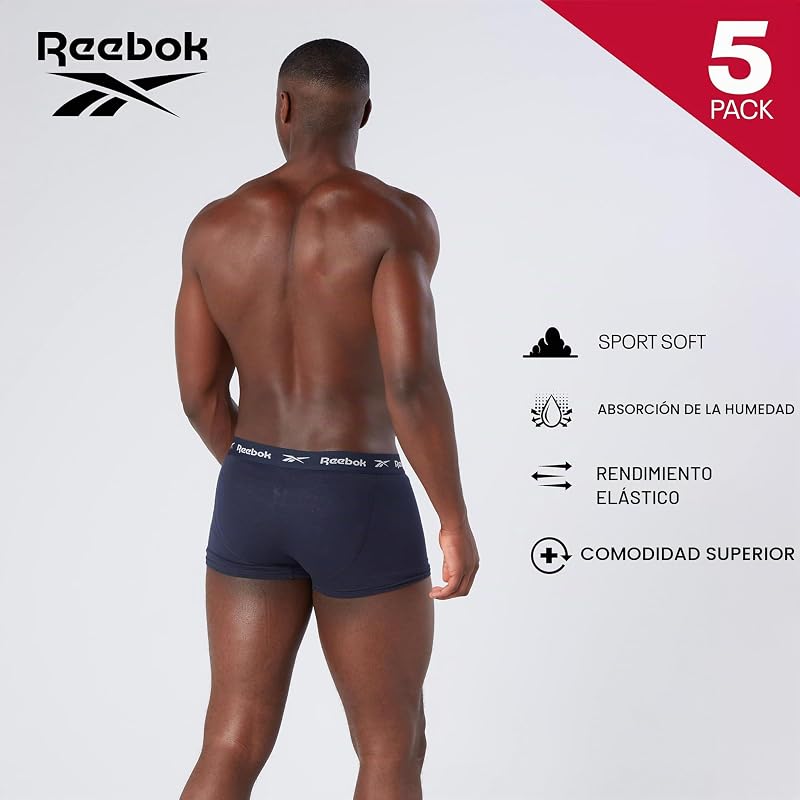Bóxers para Hombre – Pack de 5 bóxers Deportivos