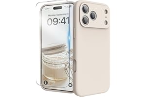 INGIDO Compatible with iPhone 17 Pro Max Case, Liquid Silicone Cover with Camera Protection Anti-Scratch Soft Microfiber Lini