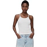 SLVRLAKE Women's Fitted Rib Tank