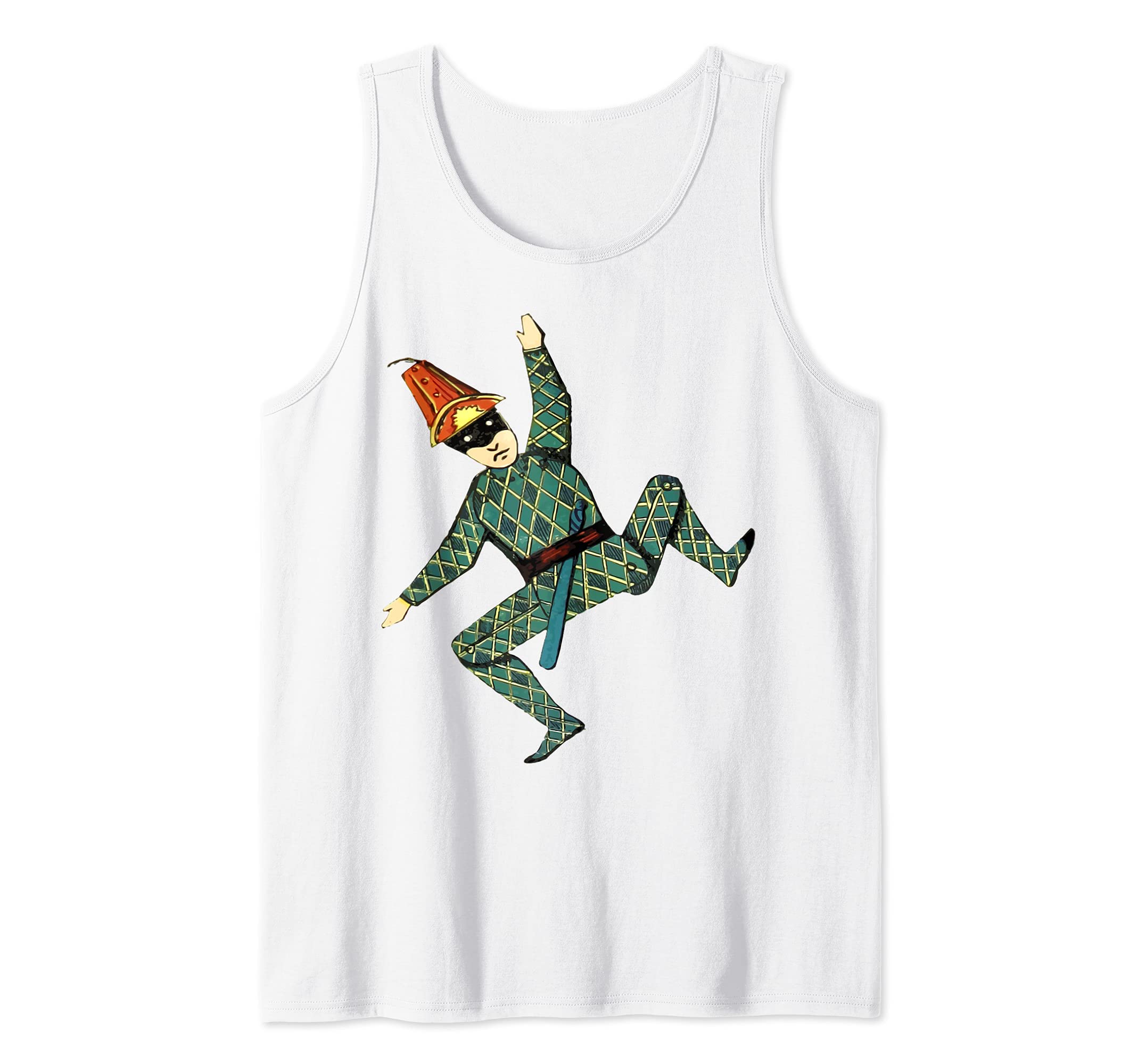 Joker Puppet Tank Top