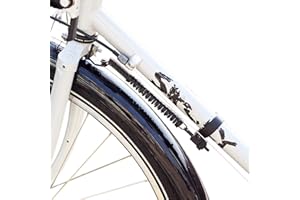 Vincita Bike Wheel Stabilizer Gear For Bicycles - Front Wheel Deflopilator Kit With Fork Spring- Bike Tire Stabilizer For Cycling, Easy To Install Bicycle Accessories (For Downtube Size Ø38~62mm)