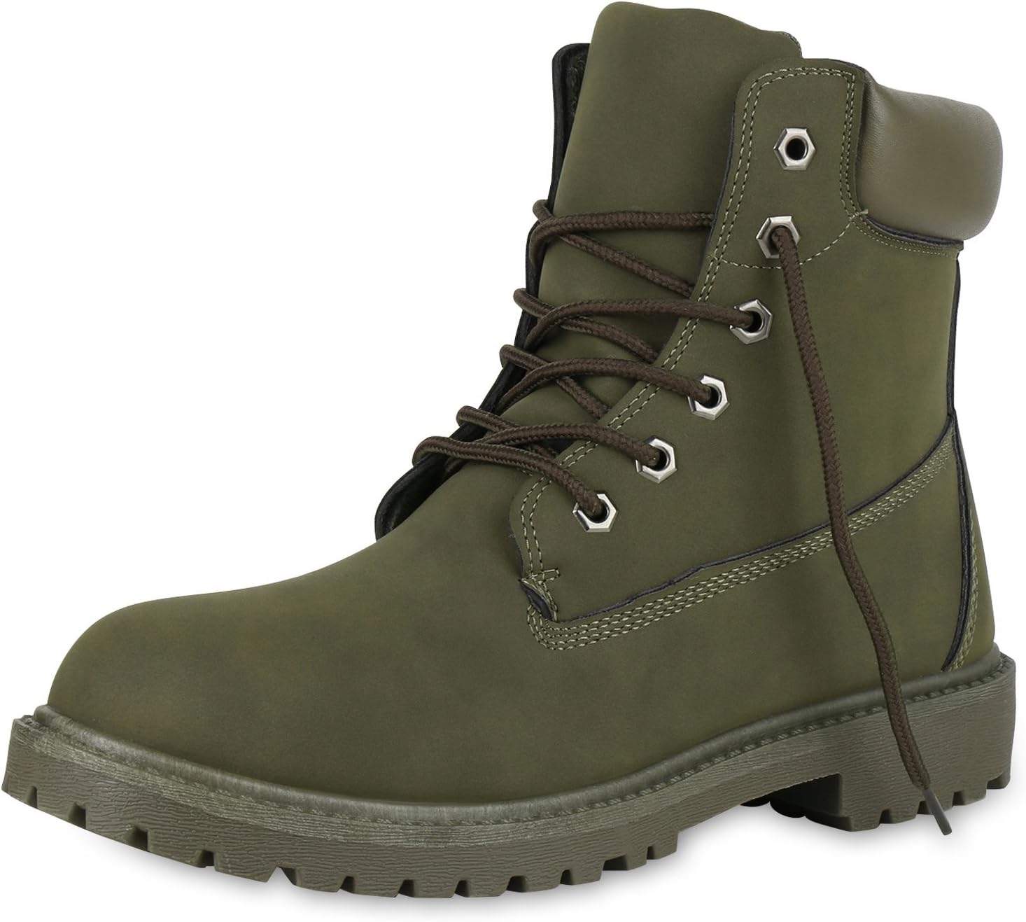 SCARPE VITA Men Worker Boots Tread Sole