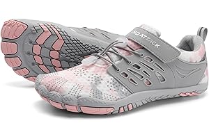 Grand Attack Barefoot Shoes Women Minimalist Zero Drop Lightweight Cross-Trainer for Wrestling Boxing Weightlifting Walking Shoes