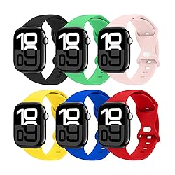 THWALK 6 Pack Bands Compatible with Apple Watch