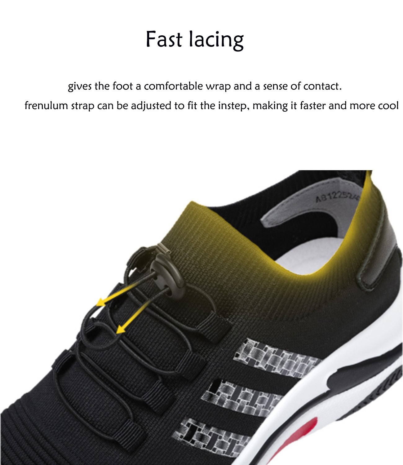 Men\'s Lightweight Breathable Running Casual Fashion Sports Shockproof Athletic Sneakers Gym Walking Shoes