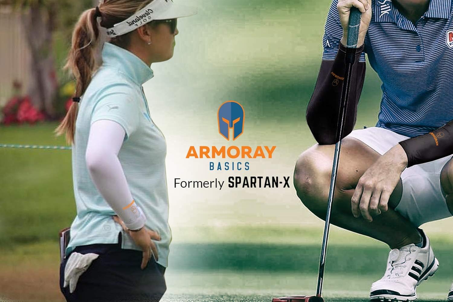 ARMORAY Arm Sleeves for Men or Women Basketball Golf Running Football Cycling (Multi Pack 5 Pair) : Clothing