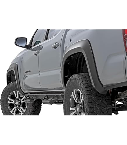 6-Piece Pocket Rivet Style Fender Flares – For Toyota Tacoma 2005-2011 – Front & Rear
