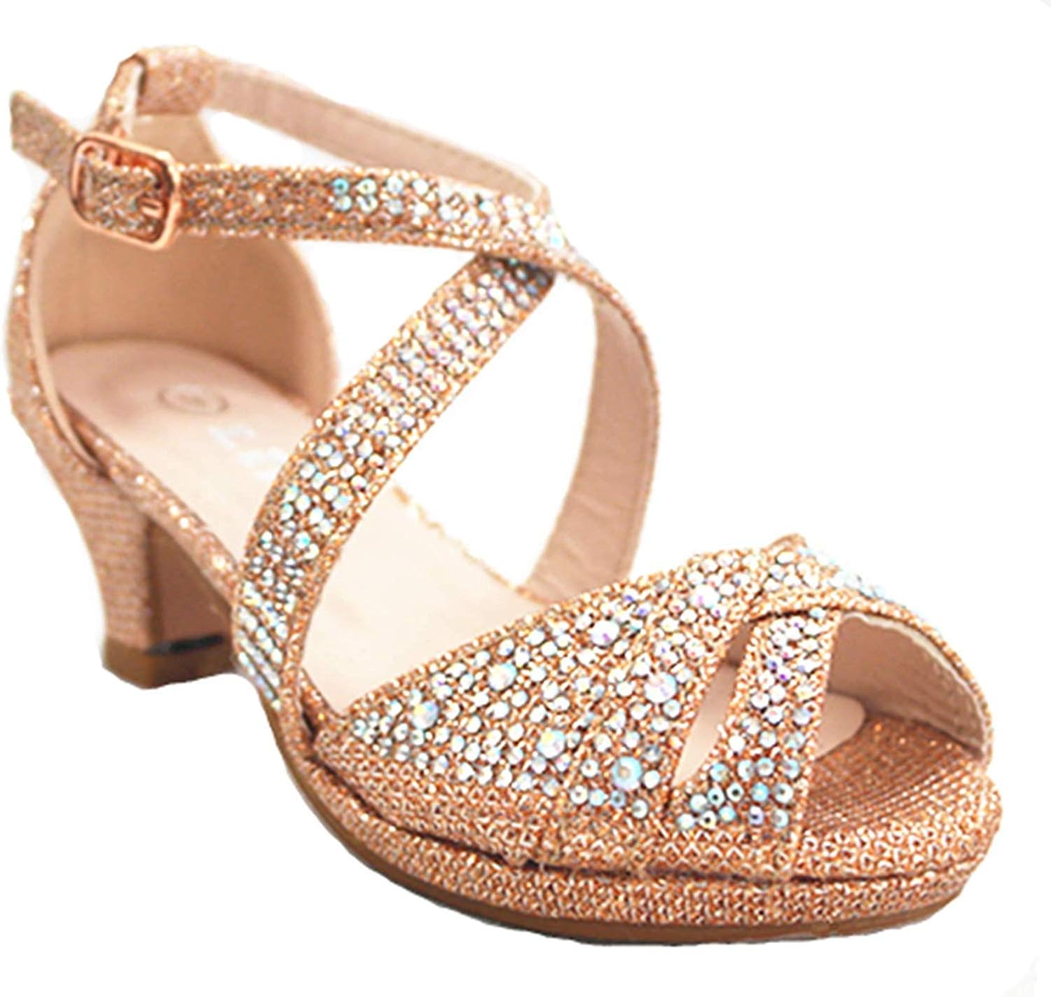 rose gold dressy shoes