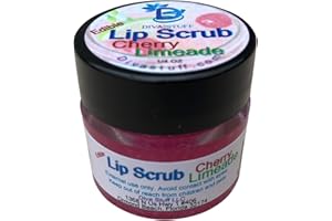 Diva Stuff Ultra Hydrating Lip Scrub for Soft Lips, Gentle Exfoliation, Moisturizer & Conditioner, Cherry Limeade – ¼ oz (Made in the USA)