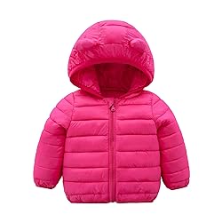 CECORC Winter Coats for Kids with Hoods Light