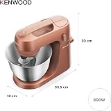 Kenwood Go KZM35.000RD Stand Mixer 4L 800W Space Saving Compact view 5