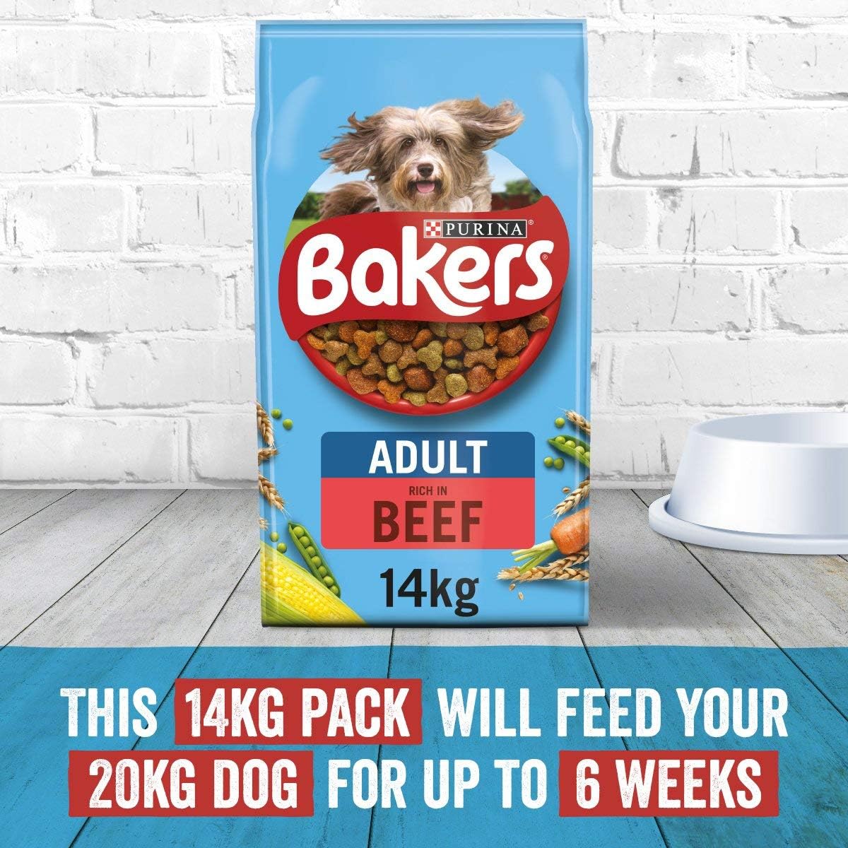 bakers dog food 14kg