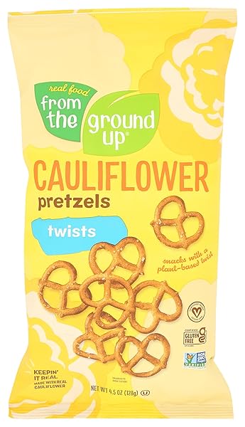 FROM THE GROUND UP, ORIGINAL CAULIFLOWER PRETZEL TWISTS, 4.5 OUNCE