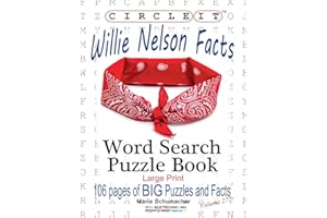 Circle It, Willie Nelson Facts, Word Search, Puzzle Book