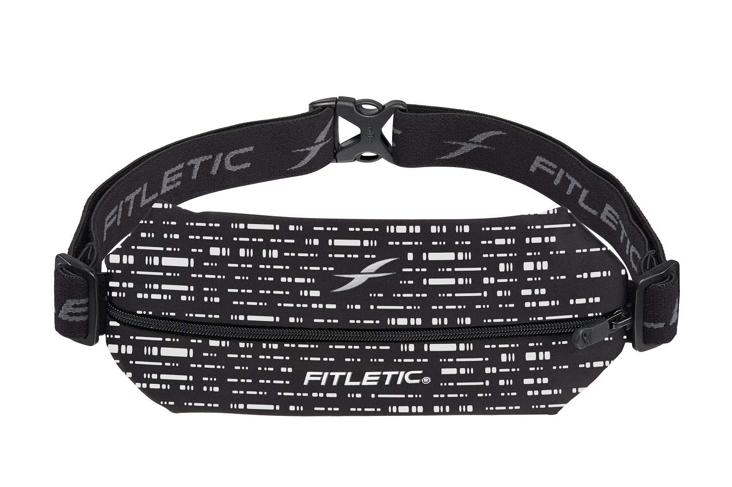 Fitletic Active Lifestyle Fanny Pack & Mini Sports Running Belt for Men & Women – Lightweight, Low Profile- Ultra-Soft Expandable Lycra Pouch - Fits All Phones – Inner Pocket
