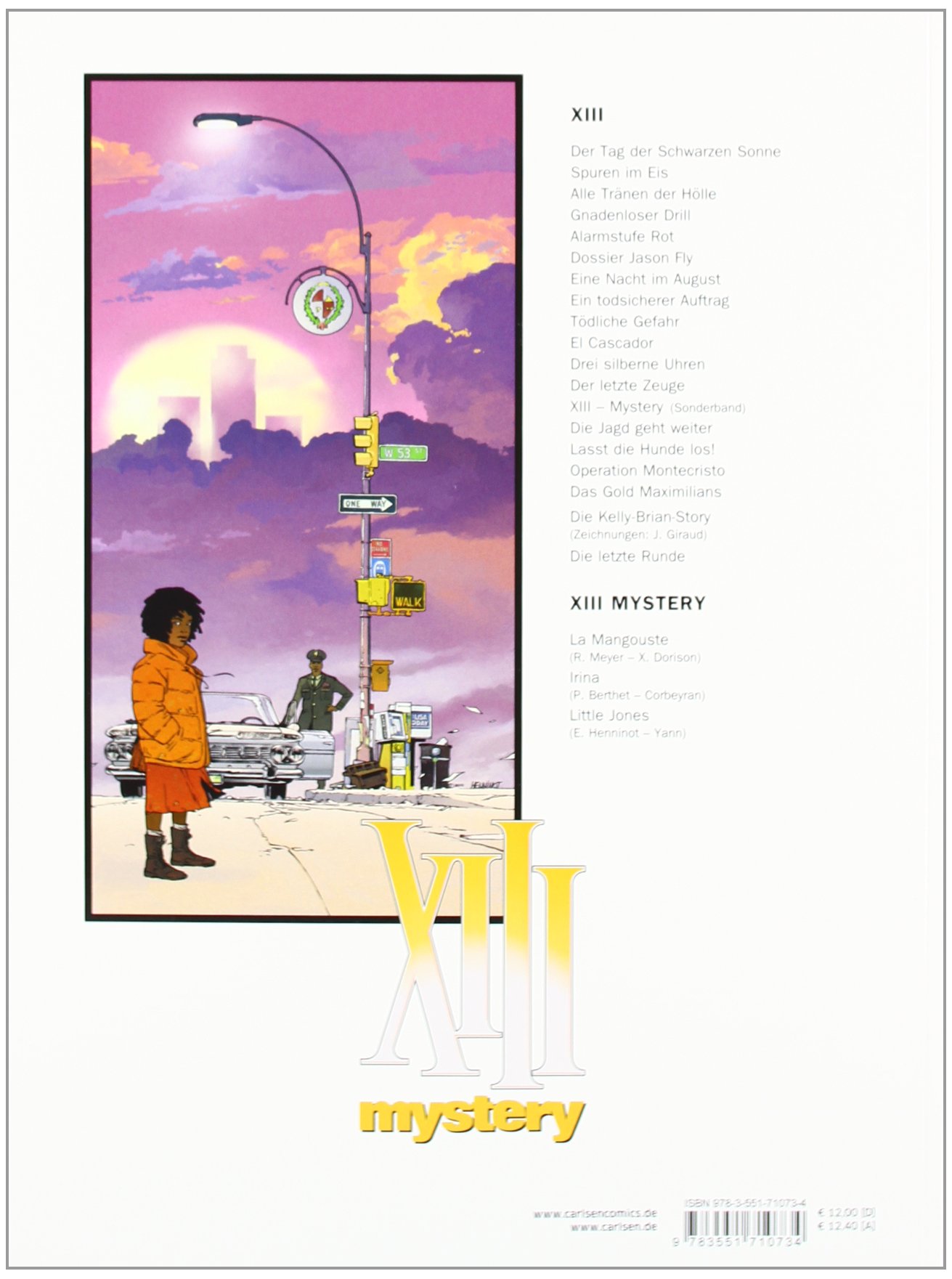 Xiii Mystery 3 Little Jones 3 Amazon De Van Hamme Jean Henninot Eric Yann Bucher