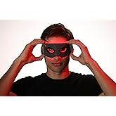 Red Light Eye Mask - Reduce Dark Circles & Wrinkles, Red Light Therapy for Under-Eye Treatment & Rejuvenation, Anti-Aging, Boost Collagen - Only 3 Minutes a Day