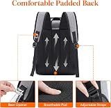 Lifewit 26L Insulated Cooler Backpack 34-Can Leakproof Picnic Gray view 6