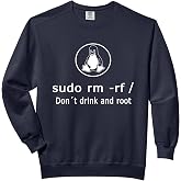 Linux sudo rm -rf/Linux admin Comfort Colors Adult Sweatshirt