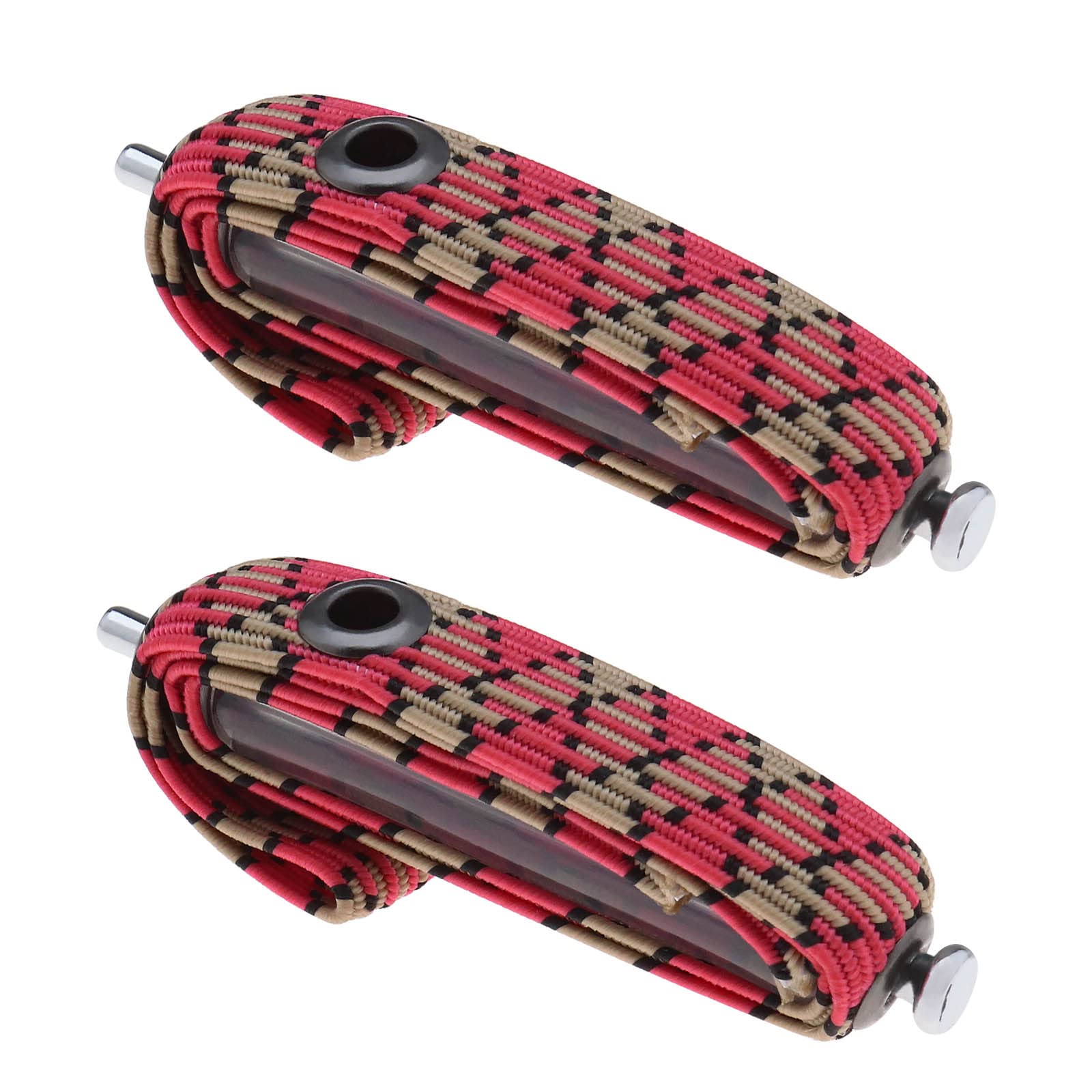 VGOL 2PCS Single-End Guitar Adjustable Elastic Capo Rubber Band Capo for Folk Guitar Ukulele Violin Musical Instrument Accessories