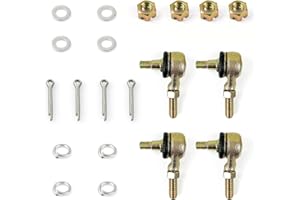 AYIDDUE Tie Rod End Ball Joint For Yamaha Banshee Big Bear Warrior Wolverine 350 Blaster 200 Breeze Grizzly Raptor Kodiak 125 350 450 550 600 660 700 Moto-4 YFM200/225/250/350 Timberwolf 250 1UY-23841-01-00