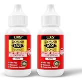 EBIN NEW YORK Wonder Lace Bond Waterproof Wig Glue, 1.18 Fl Oz (2-Pack) | Active Extreme Firm Hold Lace Front Adhesive, Sweat &amp; Oil Resistant Hair Glue, Quick Dry, Invisible Finish, Latex Free