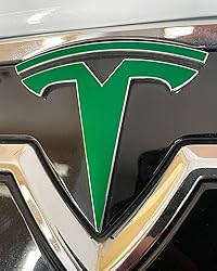 Logo Decal Wrap for Tesla Model S, Nosecone, 14-pc