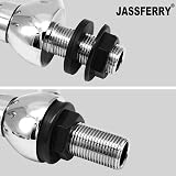JASSFERRY Victorian Basin Taps Pair 1/4 Turn Hot Cold Chrome 1/2" view 4