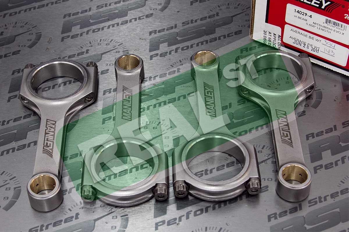 Manley 08+ Mitsubishi EVO X 4B11T H Beam Connecting Rod Set